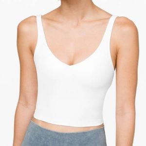 ORIGINAL WHITE LULULEMON ALIGN TANK - size 12